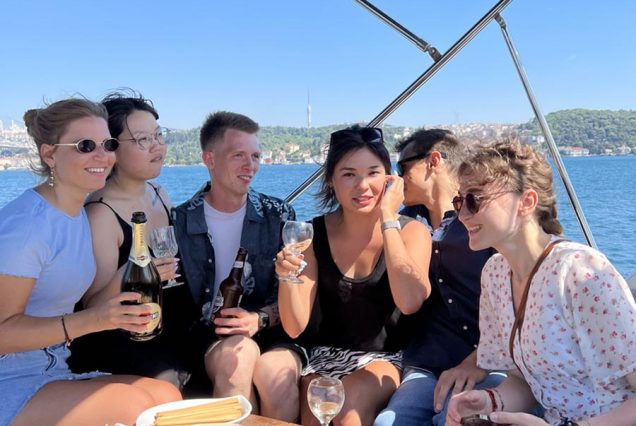 private yacht swimming tour Istanbul