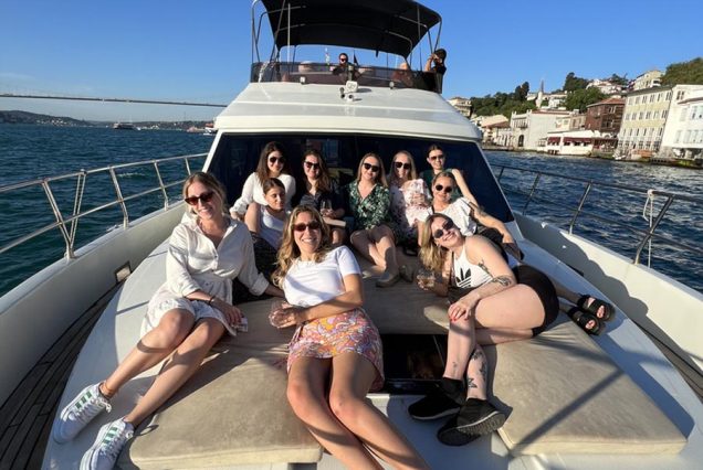 private yacht swimming tour Istanbul